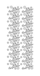 Peel Off Stickers - Konfirmation