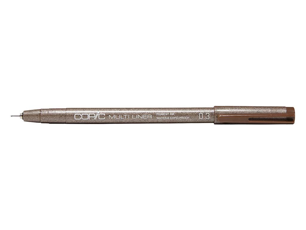 Copic Multiliner Brown - 3