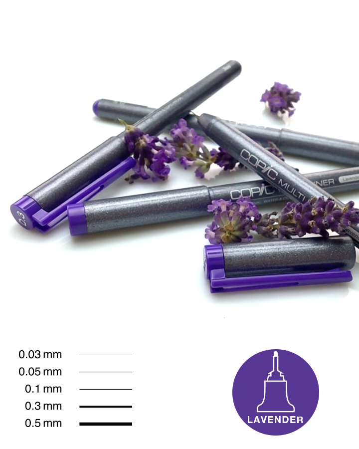 Copic Multiliner Lavender - 6