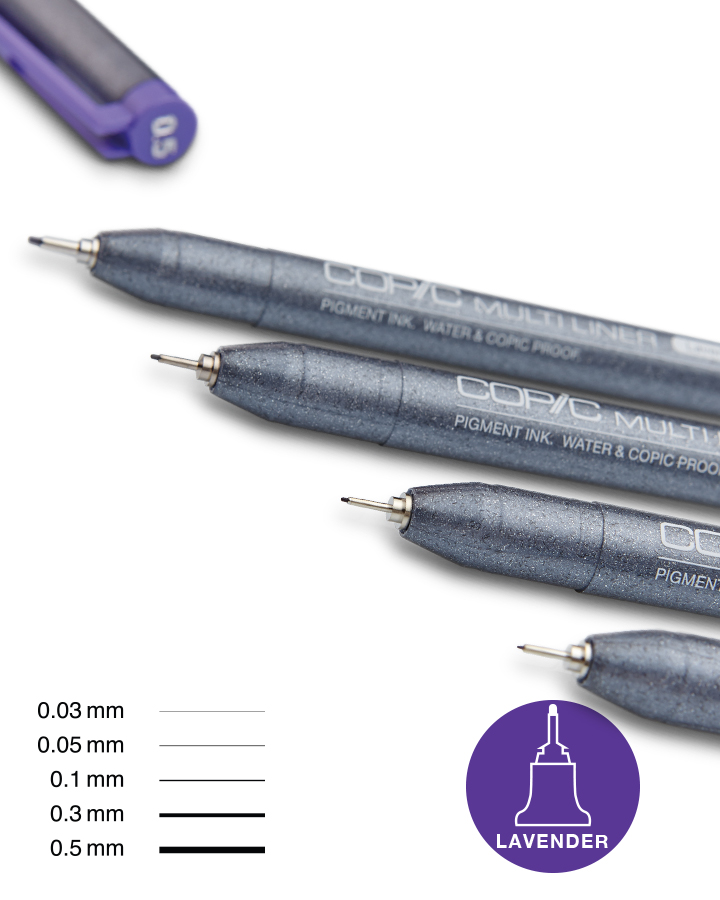 Copic Multiliner Lavender - 7