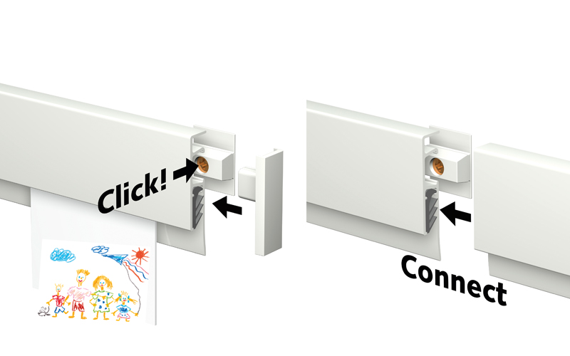 INFO RAIL PACK WHITE 100 cm - 2