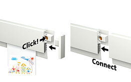 INFO RAIL PACK WHITE 100 cm