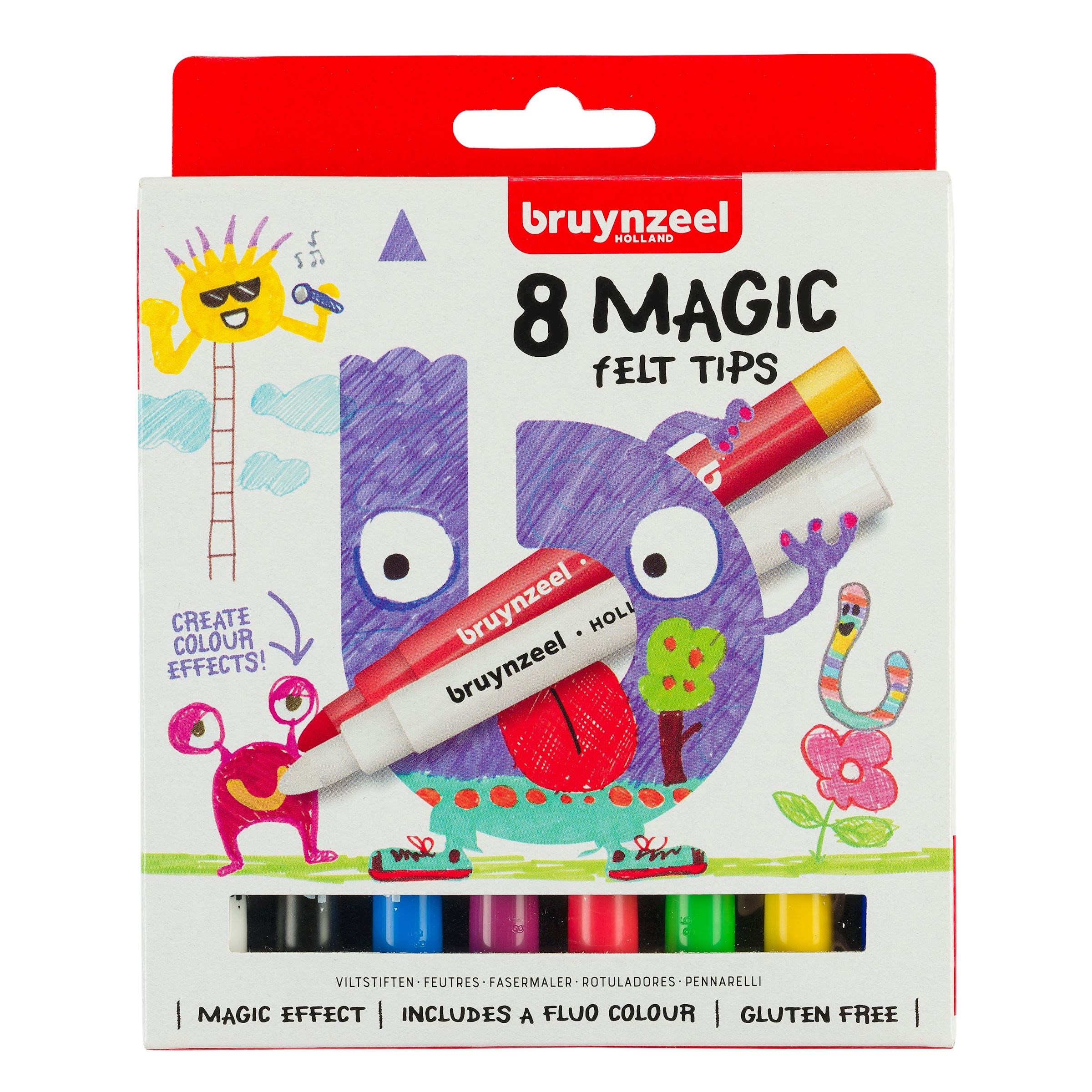 Kids Magic Felt Tips Set 8