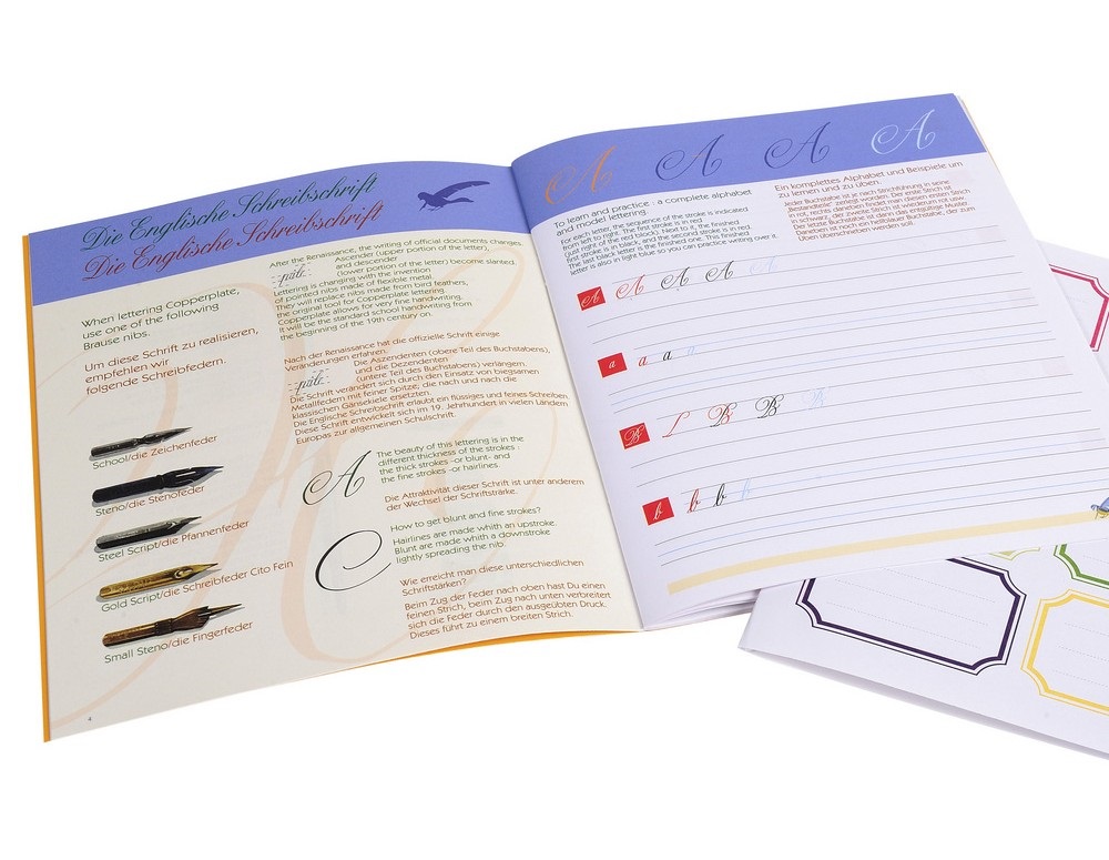 Brause Calligraphy Practice Book - 2