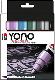 YONO Pastel, 6 st 1.5-3 mm