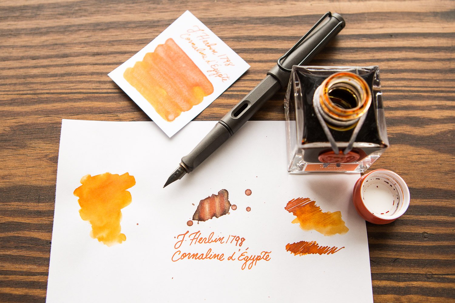 J. Herbin 1798 Ink Cornaline d'Egypte (Carnelian of Egypt) - 4