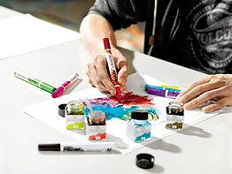 Ecoline Brush pen Display