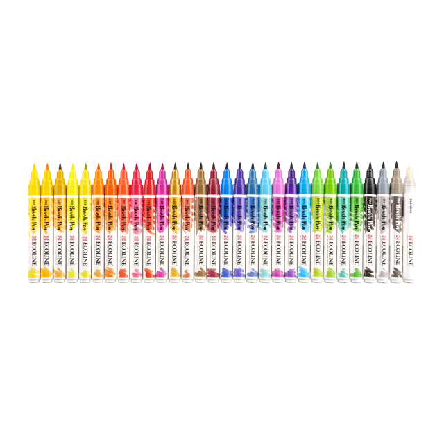 Ecoline Brush Pen set 30 - 5