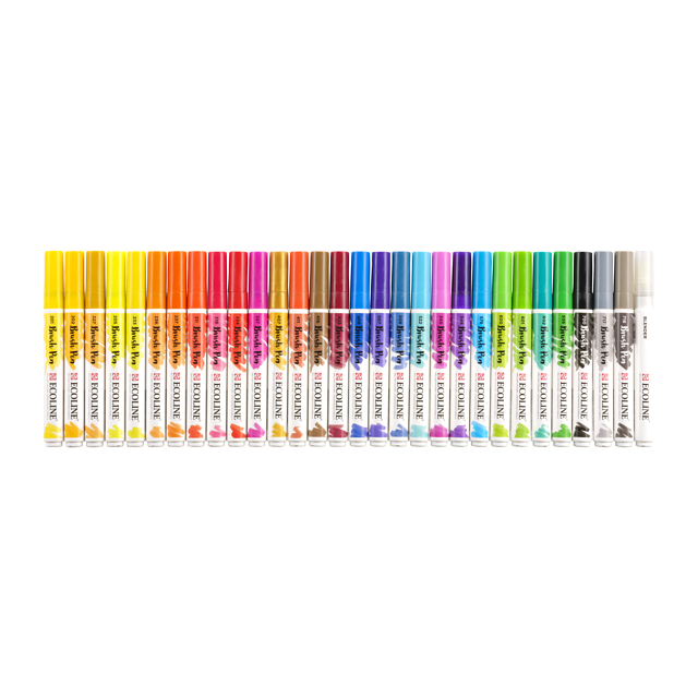 Ecoline Brush Pen set 30 - 4