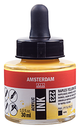 Amserdam Ink 30ml Naples Yellow Deep 223