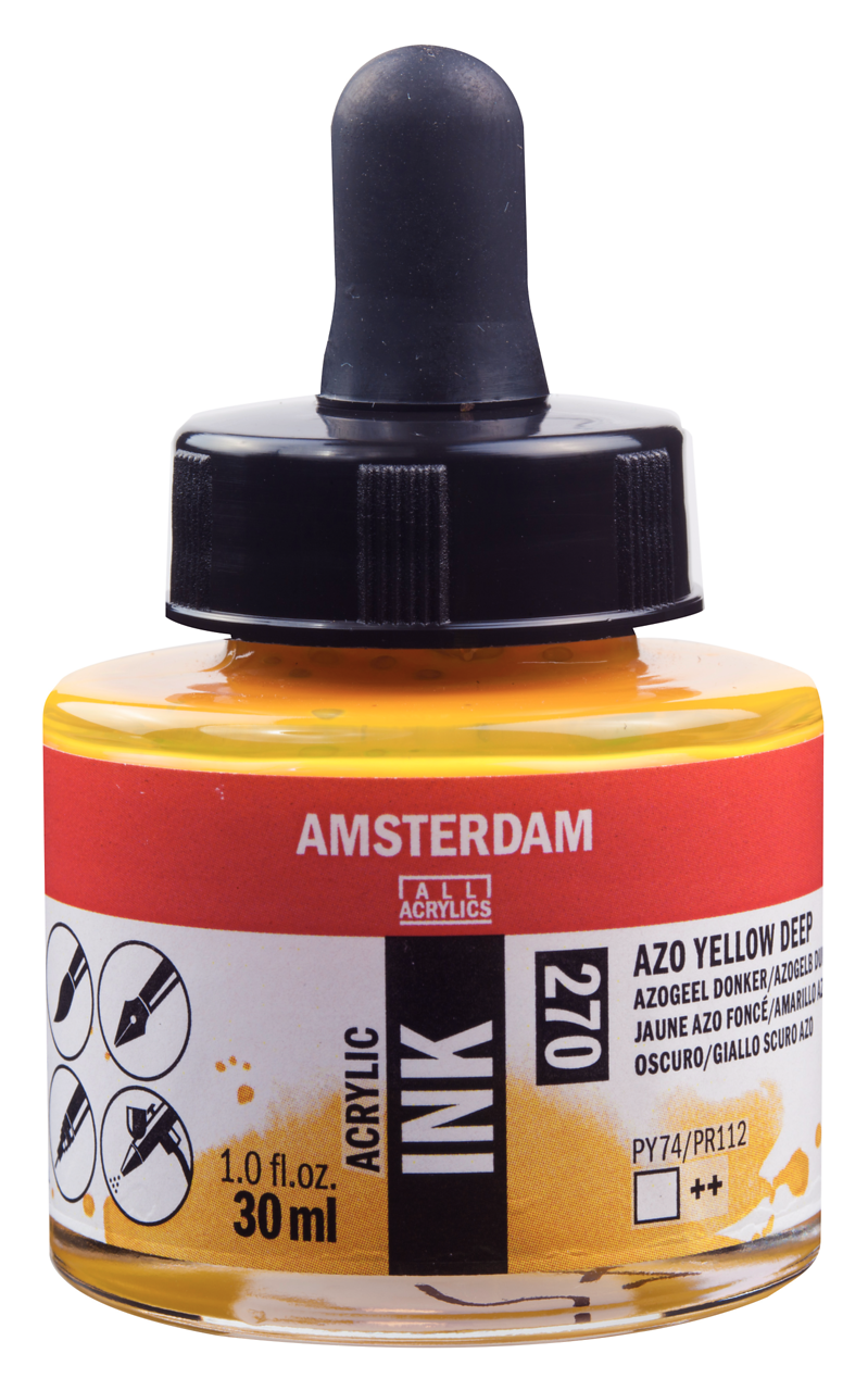 Amserdam Ink 30ml Azo Yellow Deep 270