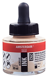 Amserdam Ink 30ml Naples Yellow Red Light 292