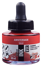 Amserdam Ink 30ml Carmine 318
