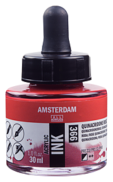 Amserdam Ink 30ml Quinacridone Rose 366