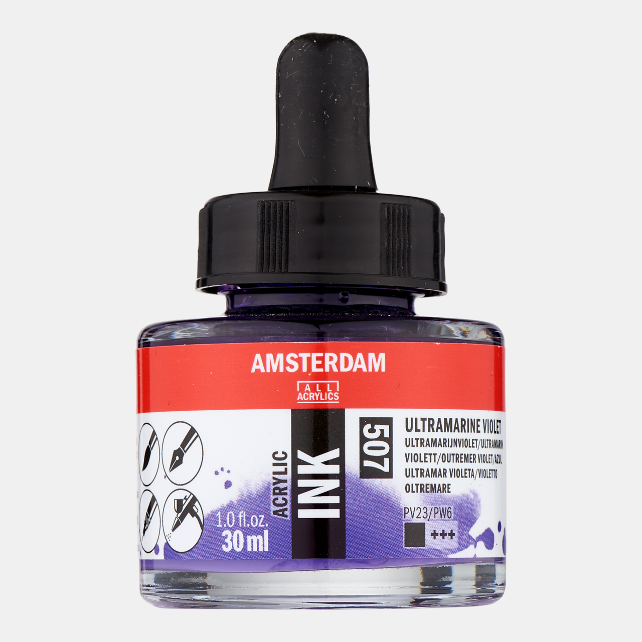 Amserdam Ink 30ml Ultramarine Violet 507