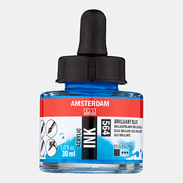 Amserdam Ink 30ml Brilliant Blue 564