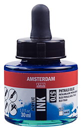 Amserdam Ink 30ml Phthalo Blue 570