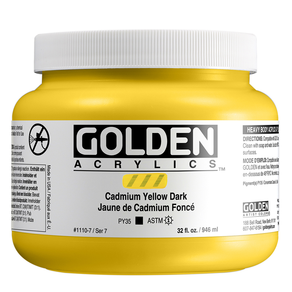Cadmium Yellow Dark 946 ml