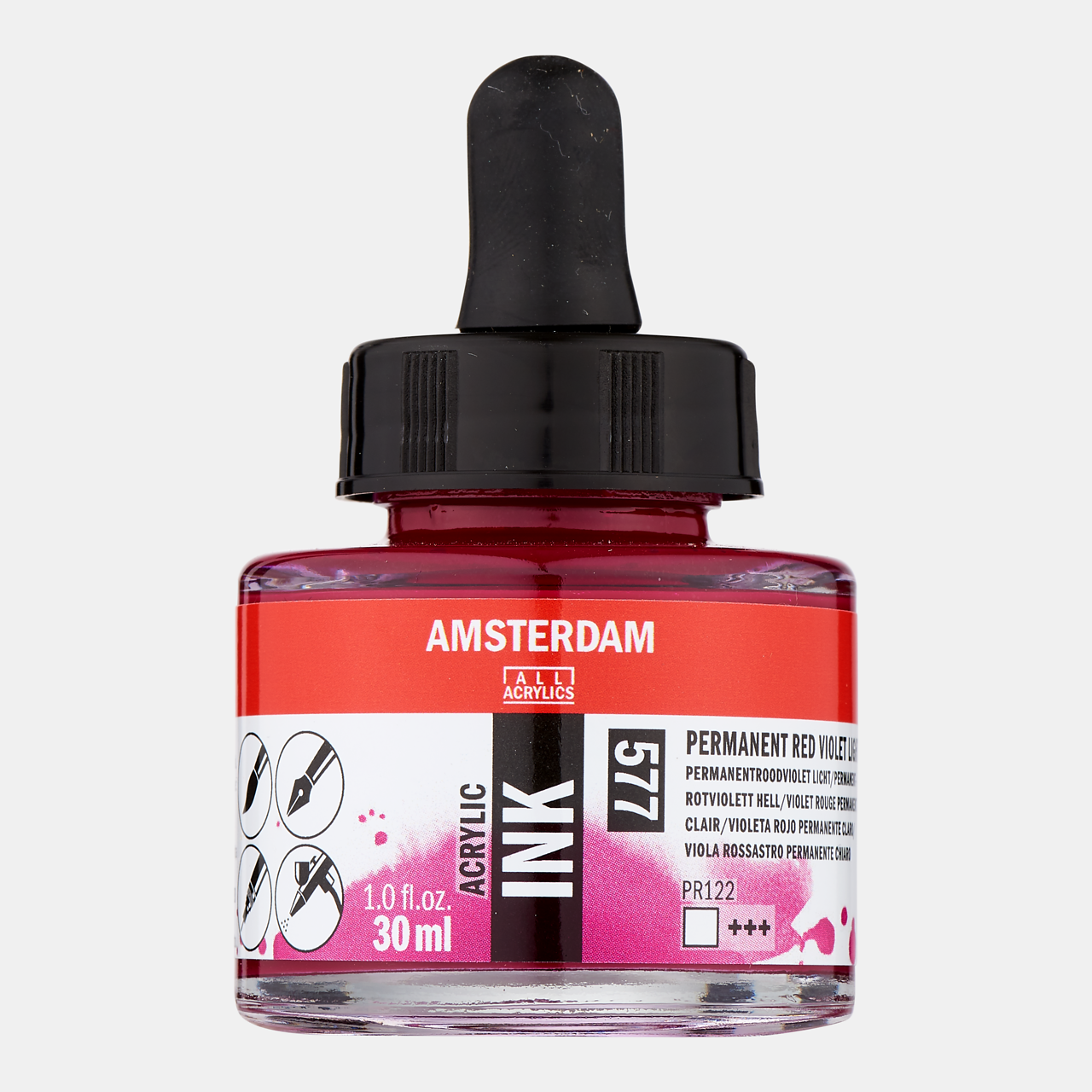 Amserdam Ink 30ml Permanent Red Violet Light 577