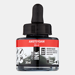 Amserdam Ink 30ml Oxide Black 735