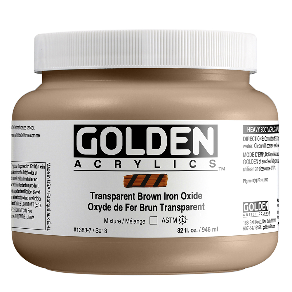 Transparent Brown Iron Oxide 946 ml