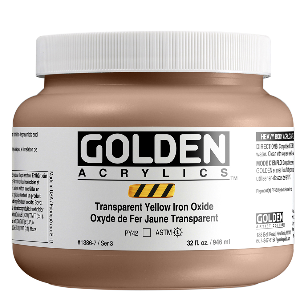 Transparent Yellow Iron Oxide 946 ml