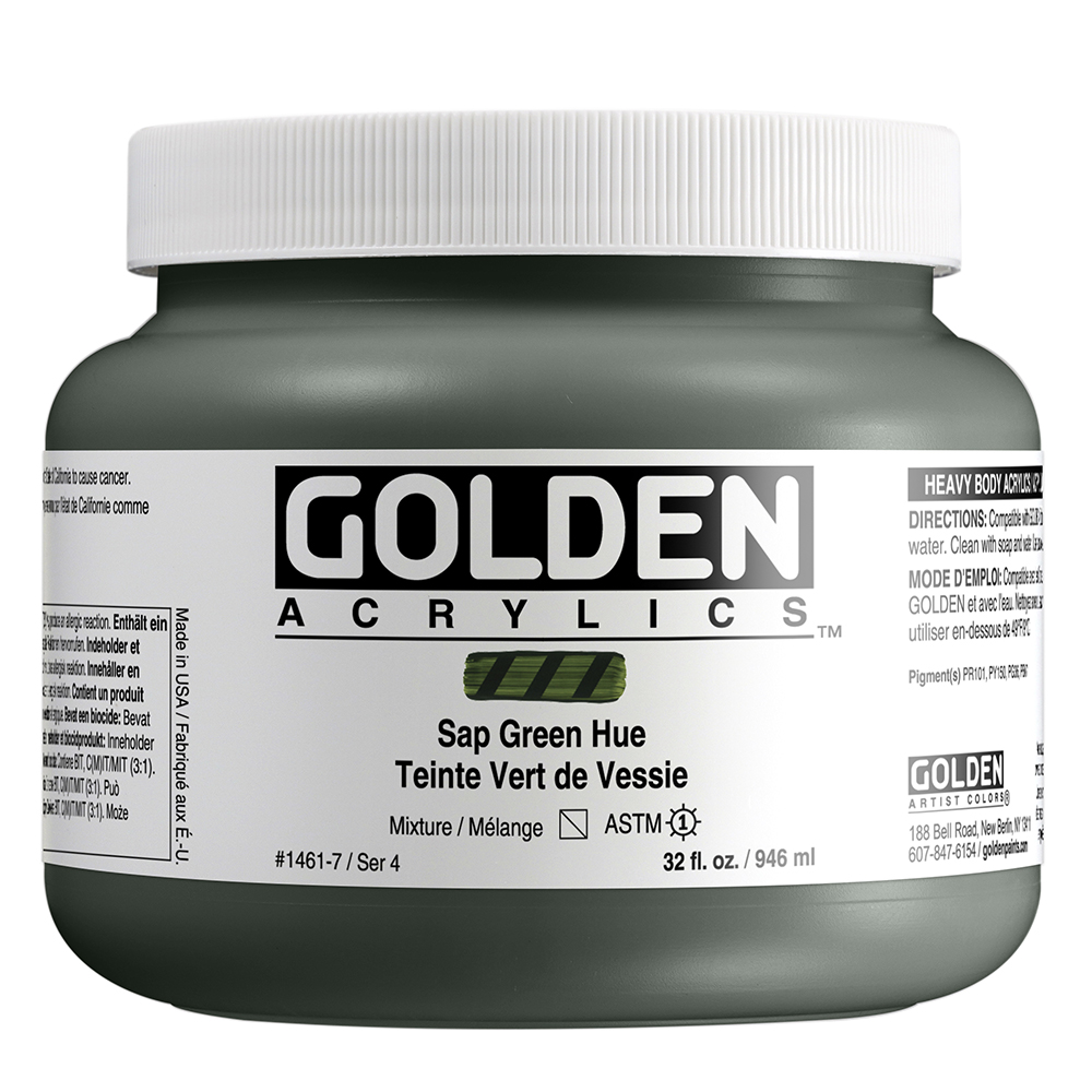 Sap Green Hue 946 ml