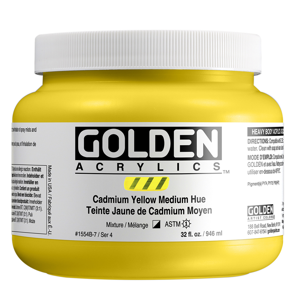 Cadmium Yellow Medium Hue 946 ml