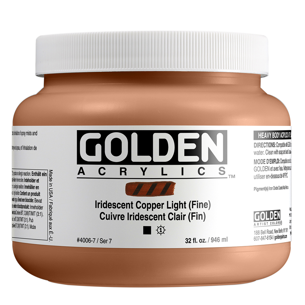Iridescent Copper Light (Fine) 946 ml