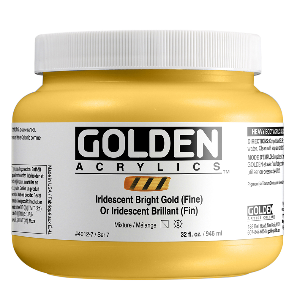 Iridescent Bright Gold (Fine) 946 ml