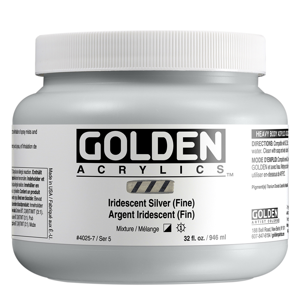Iridescent Silver (Fine) 946 ml