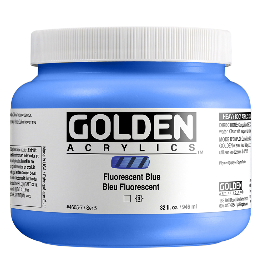 Fluorescent Blue 946 ml