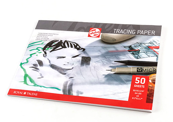 Talens tracing paper blocks