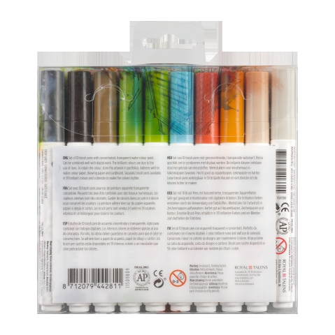 Ecoline Brush Pen Set of 10 - Architect - 3