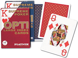 Kortlek Opti, Poker