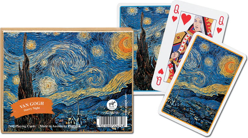 Van Gogh- Starry Night, Dubbelkortlek