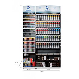 Van Gogh Akrylfärg 40 ml Display
