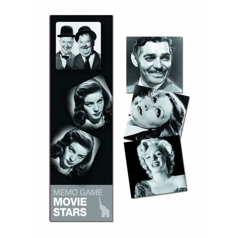 Memo Game Movie Stars
