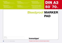Transotype Markers Pads