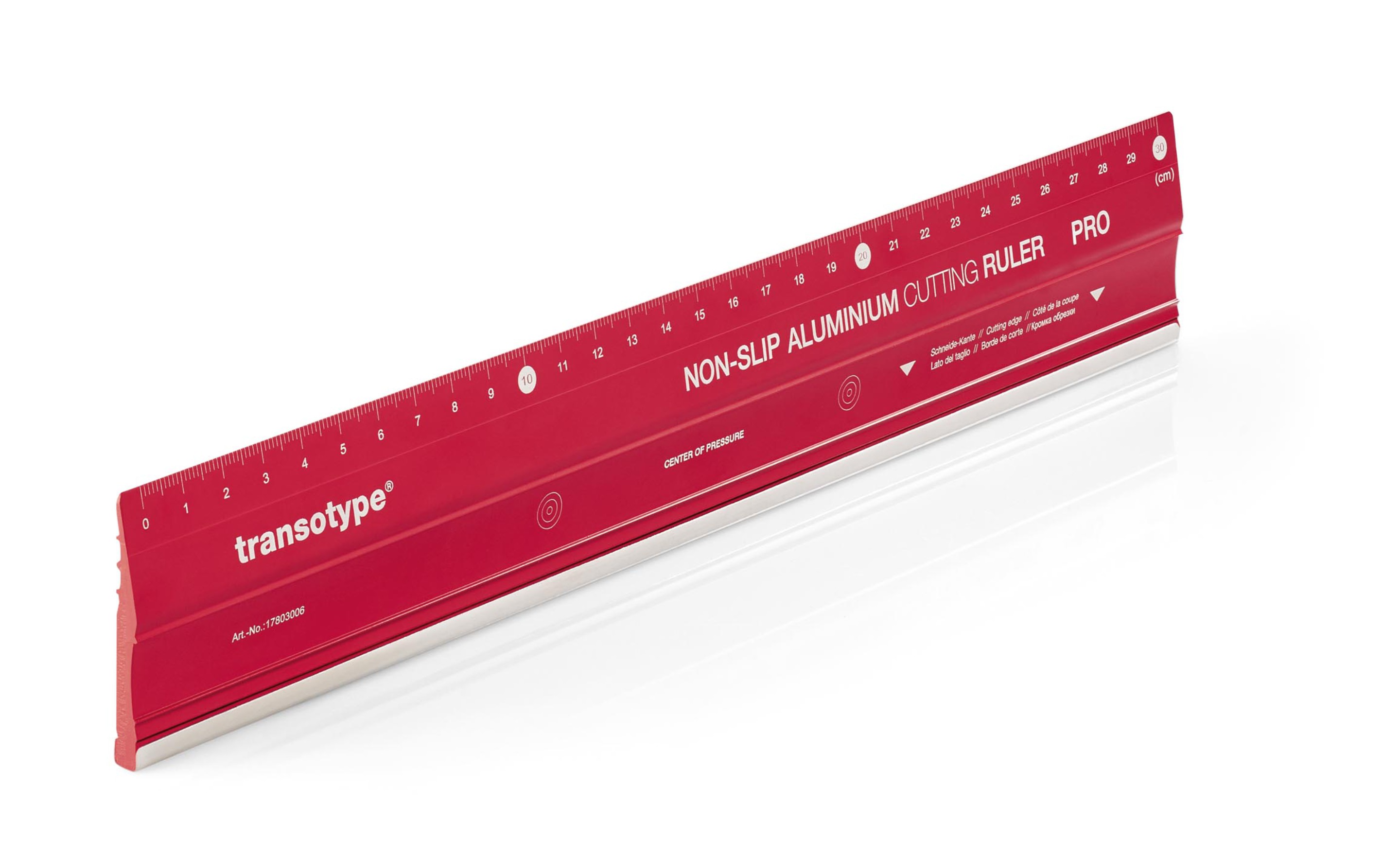 Transotype Aluminiumlinjal Pro 5 mm - 2