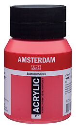 Amsterdam 500ml Transparent Red Medium