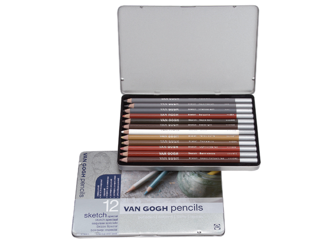 Van Gogh sketch pencils set GSP M12S