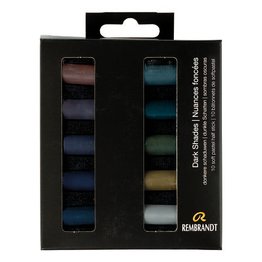 Rembrandt Soft Pastel Micro Sets 10.5 Dark Shades