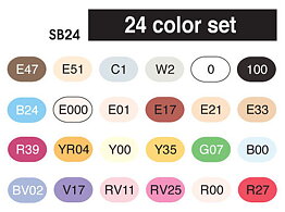 Copic Sketch Basic set 24