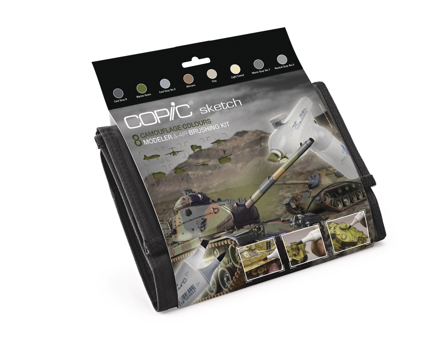 COPIC sketch Fodral Camouflage
