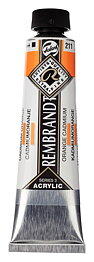 Rembrandt Acrylics 40ml Cadmium Orange