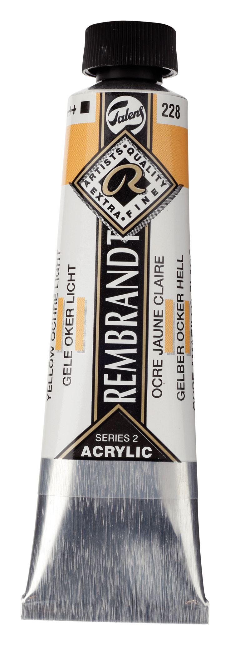 Rembrandt Acrylics 40ml Yellow Ochre Light - 2