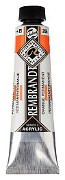 Rembrandt Acrylics 40ml Permanent Orange