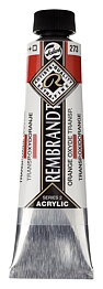 Rembrandt Acrylics 40ml Transparent Oxide Orange