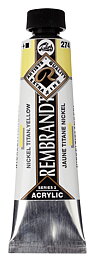 Rembrandt Acrylics 40ml Nickel Titanium Yellow